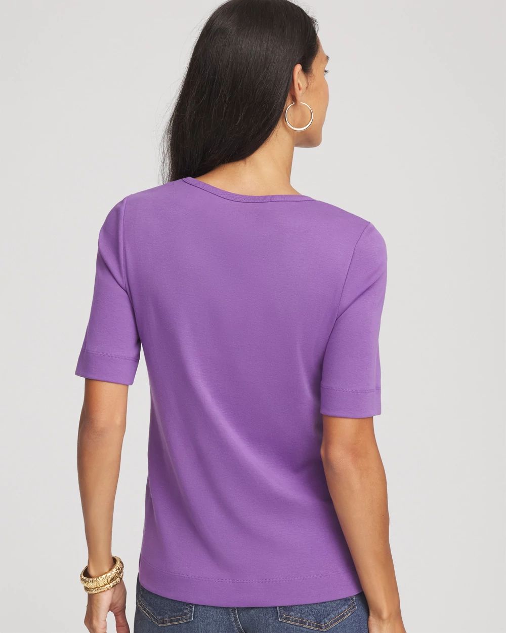 ◆LOW CLASSIC◆ LOVE PARK TSHIRT_LIGHT MELANGE GREY_LC251TS1 LAT 3591 - Women's Harborside Mélange V-Neck Tee